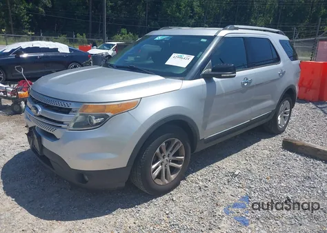 2015 Ford Explorer Xlt from USA, damaged, VIN 1FM5K7D81FGC21451